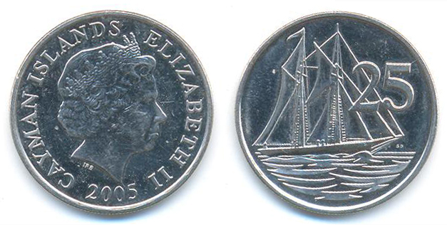 Cayman Islands coin